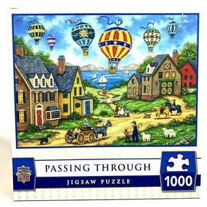 Masterpieces Jigsaw Puzzle Passing Through 1000 Piece Hot Air Balloons